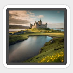 Scottish Castle Sticker